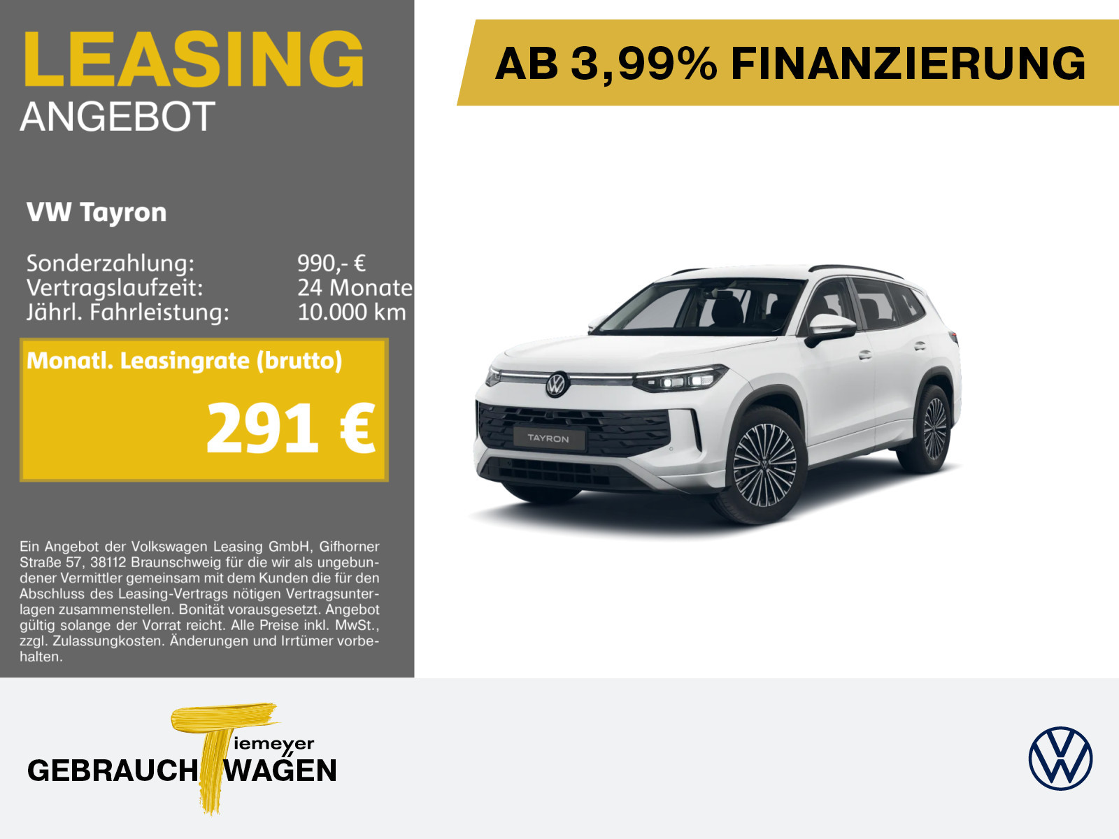 Volkswagen Tayron 2.0 TDI Volkswagen Tayron 2.0 TDI