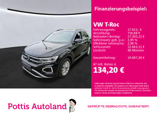 Volkswagen T-Roc 1.0 TSI STYLE AHK SITZHZG NAVI IQ.LIGHT