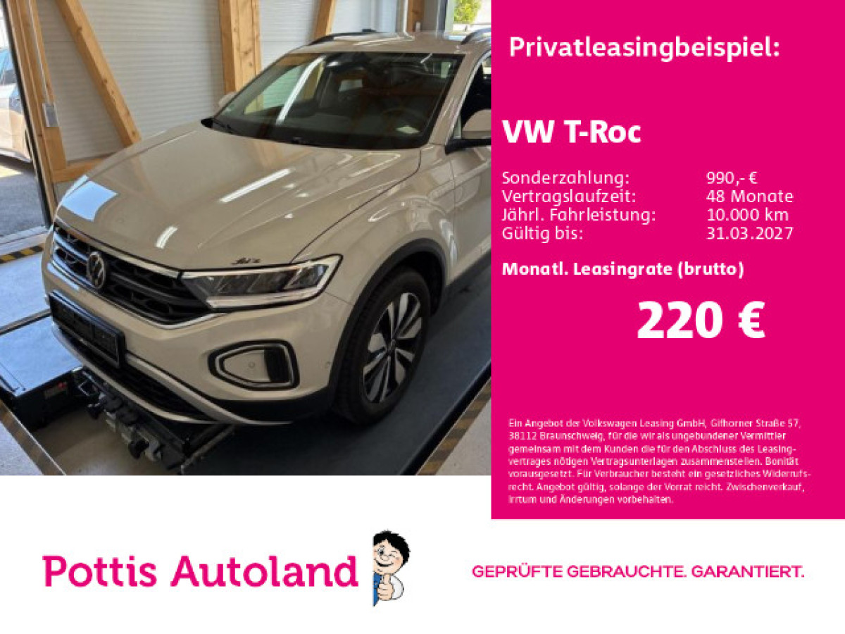 Thumb 0: Volkswagen T-Roc 1.0 TSI MOVE PDC SITZHZG LED KLIMA