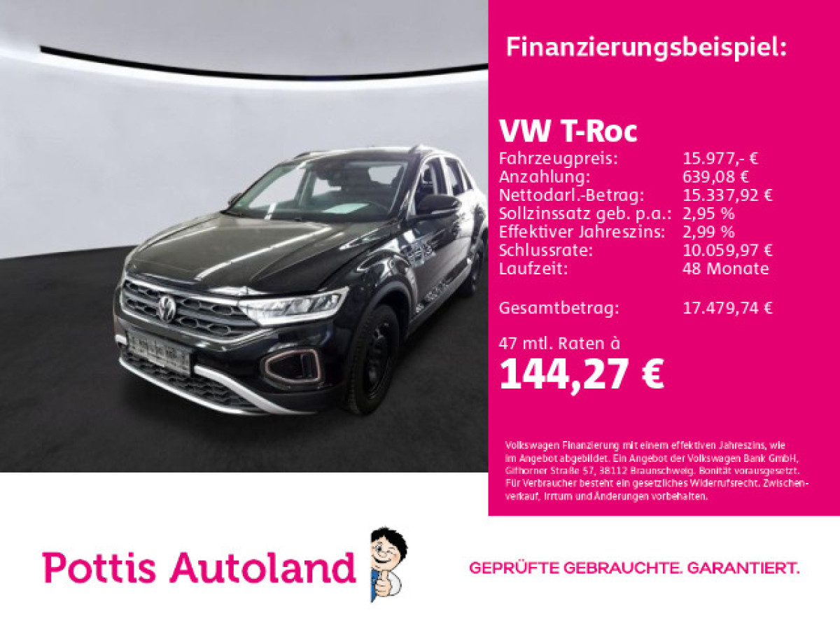 Thumb 0: Volkswagen T-Roc 1.0 TSI LIFE NAVI SITZHZG PDC KLIMA