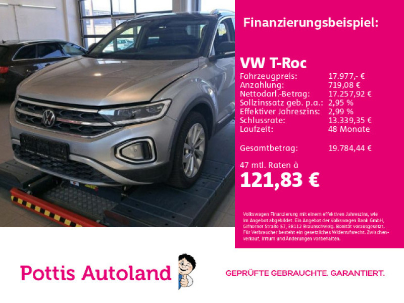 Bild 0: Volkswagen T-Roc 1.0 TSI STYLE NAVI SITZHZG PDC LED+
