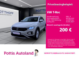 Volkswagen T-Roc 1.0 TSI LIFE AHK KAMERA SITZHZG PDC