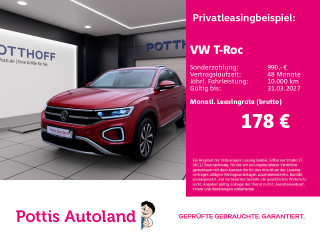 Volkswagen T-Roc 1.0 TSI STYLE NAVI KAMERA SITZHZG LED+