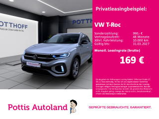 Volkswagen T-Roc 1.0 TSI R-LINE AHK KAMERA NAVI LED+