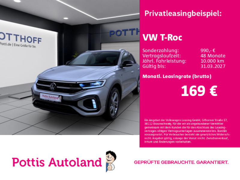 Bild 0: Volkswagen T-Roc 1.0 TSI R-LINE AHK KAMERA NAVI LED+