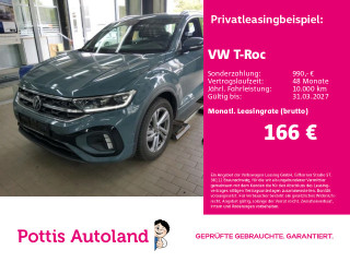 Volkswagen T-Roc 1.0 TSI R-LINE PANO AHK SITZHZG PDC
