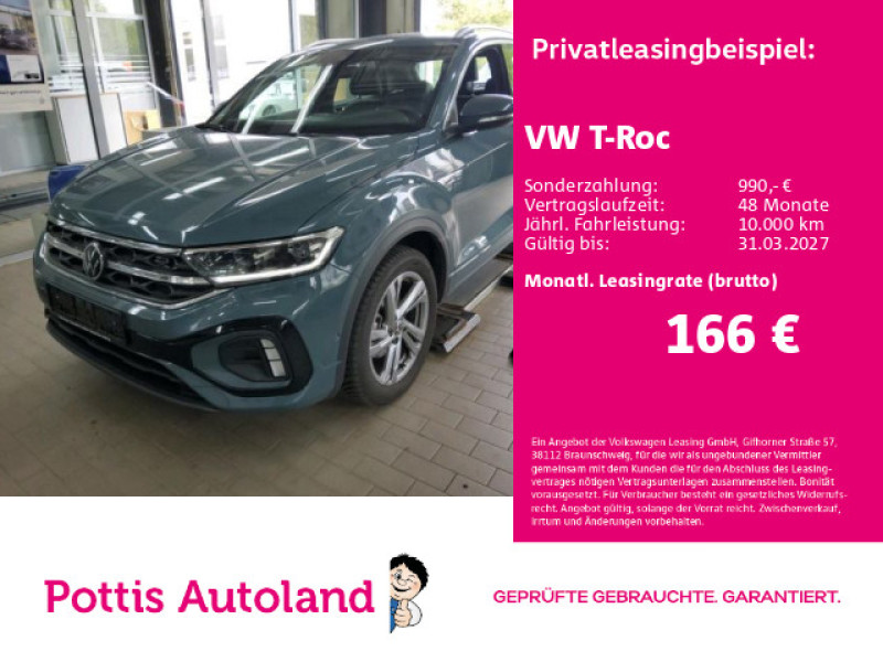 Bild 0: Volkswagen T-Roc 1.0 TSI R-LINE PANO AHK SITZHZG PDC