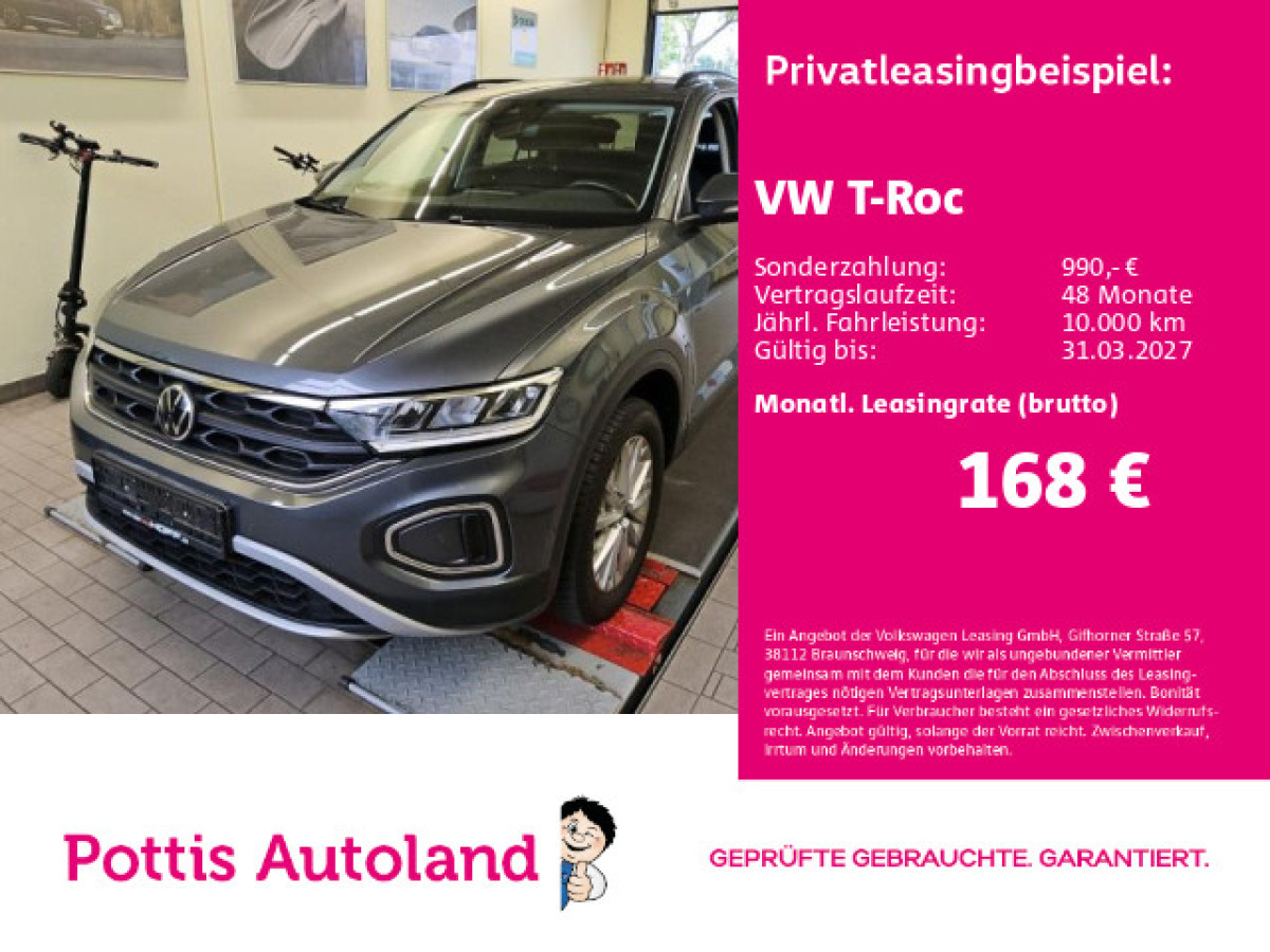 Thumb 0: Volkswagen T-Roc 1.0 TSI LIFE NAVI PDC SITZHZG LED