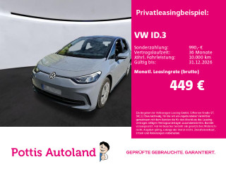 Volkswagen ID.3 PRO KLIMA PDC DAB+ LED