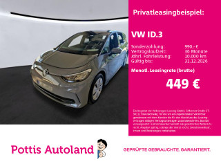 Volkswagen ID.3 PRO LED PDC DAB+ KLIMA