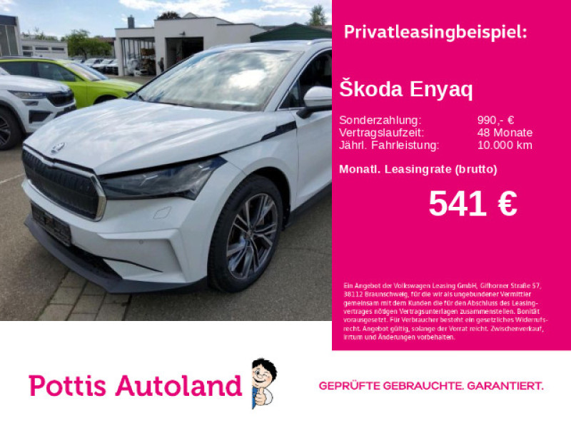 Bild 0: Škoda Enyaq 80 LOFT PANO AHK NAVI KAMERA MATRIX