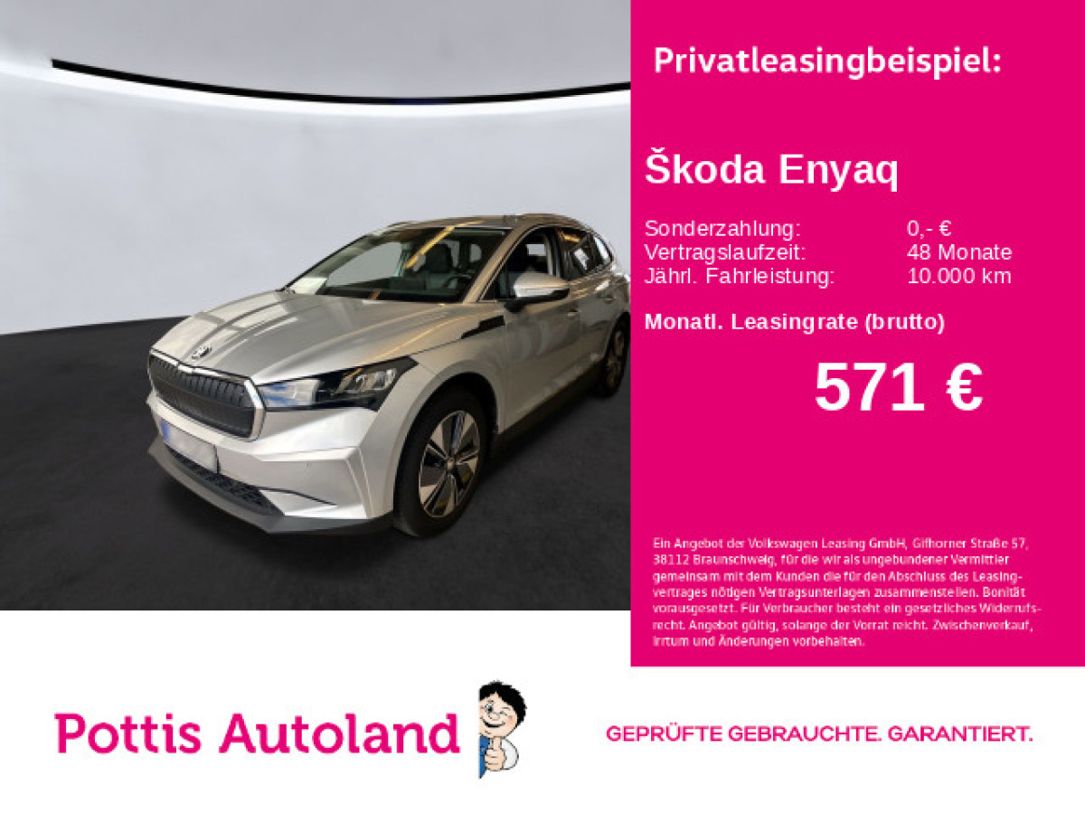 Thumb 0: Škoda Enyaq 80 LOFT AHK NAVI KAMERA LED PDC