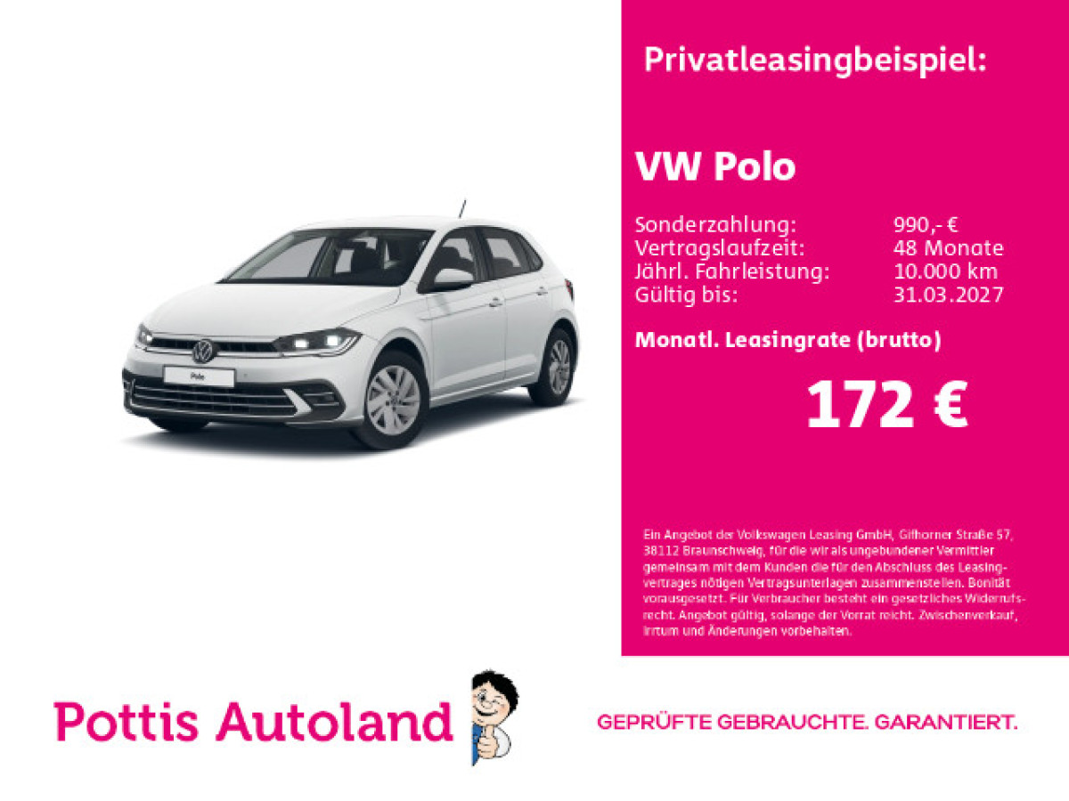 Thumb 0: Volkswagen Polo 1.0 TSI DSG STYLE NAVI PDC SHZG LED