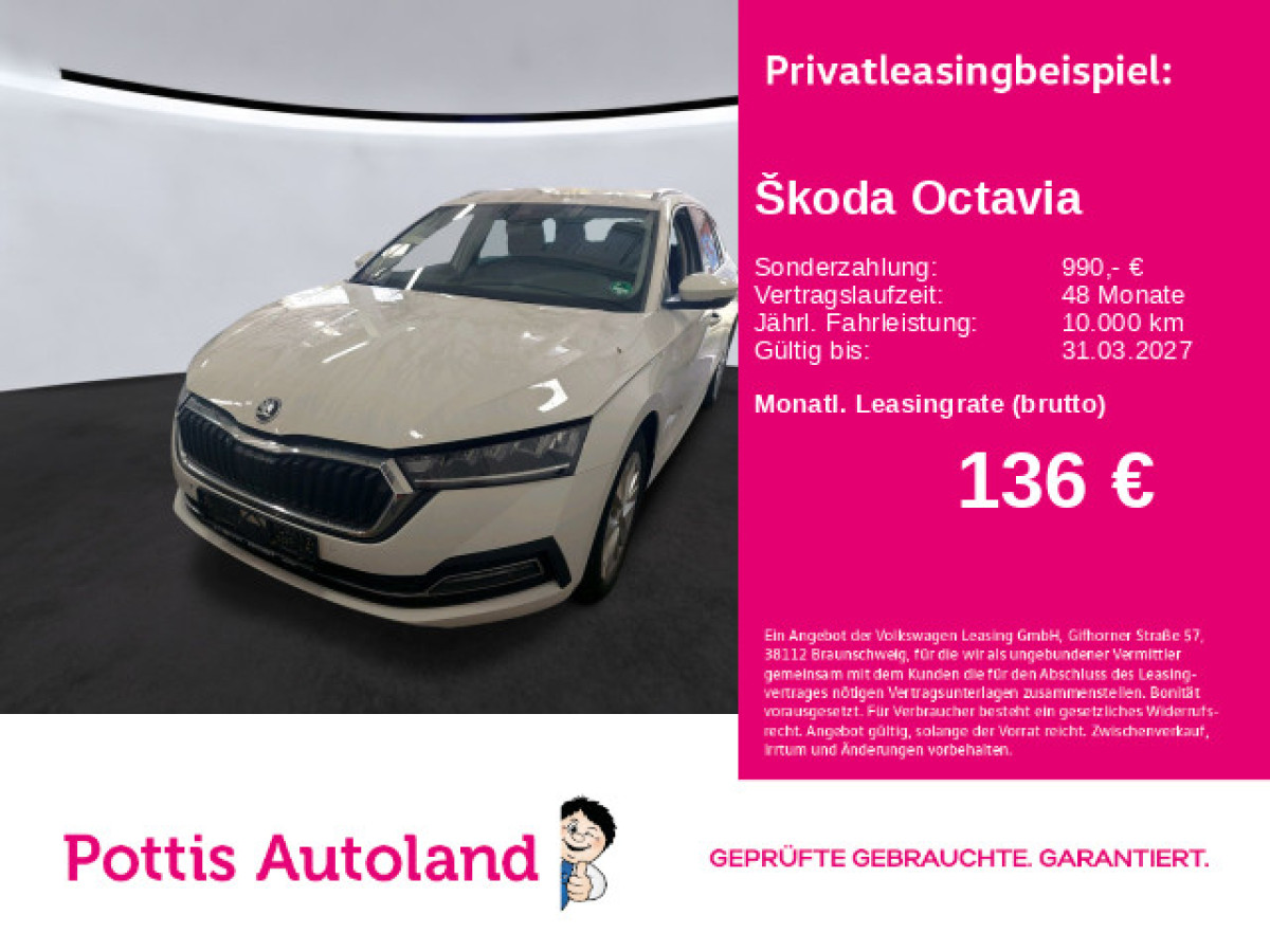 Thumb 0: Škoda Octavia Combi 2.0 TDI DSG STYLE AHK NAVI KAMERA HuD