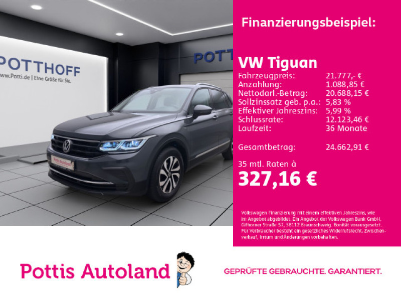 Bild 0: Volkswagen Tiguan 2.0 TDI DSG ACTIVE AHK NAVI ACC MATRIX