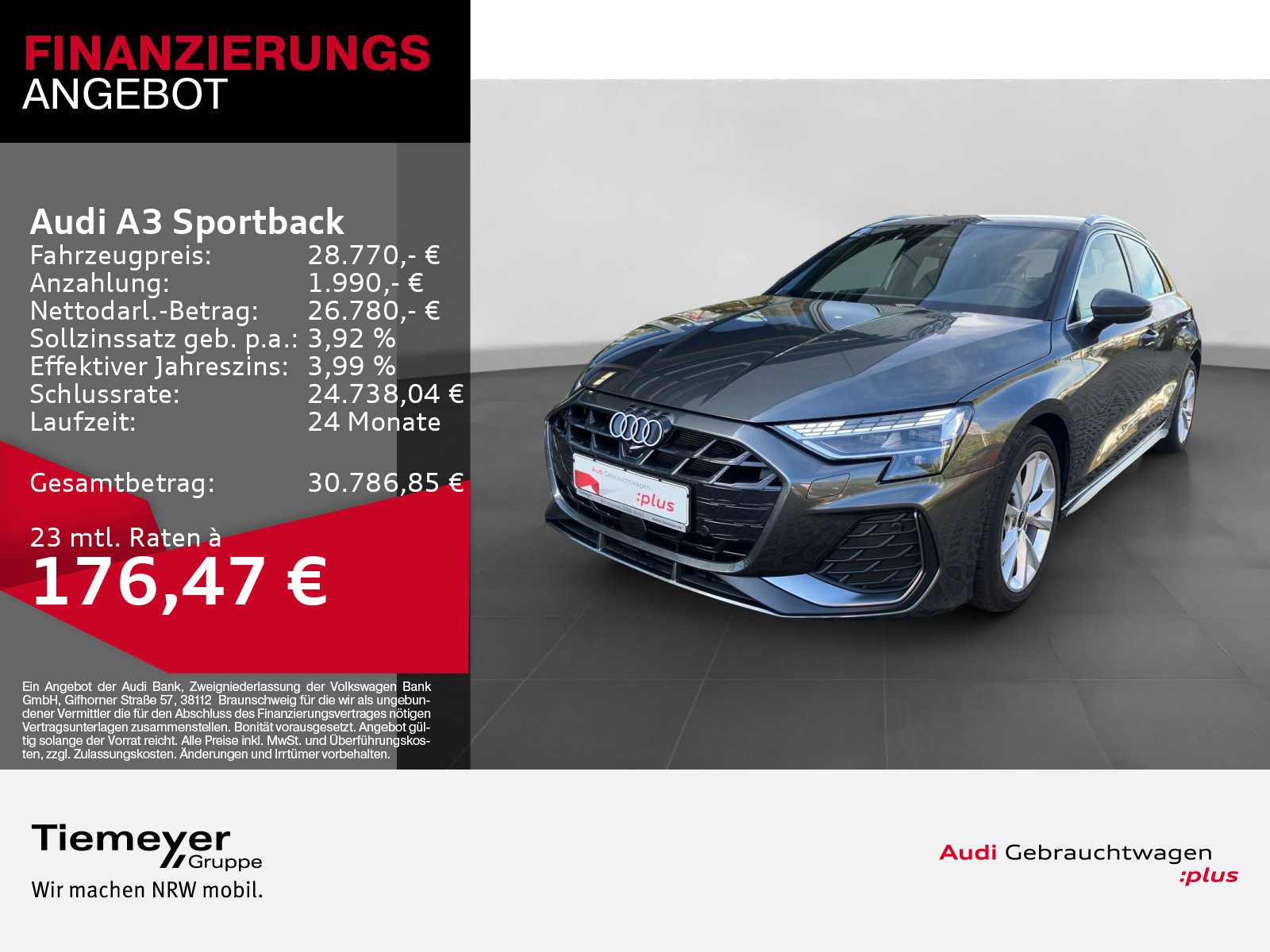 Audi A3 Sportback TDI