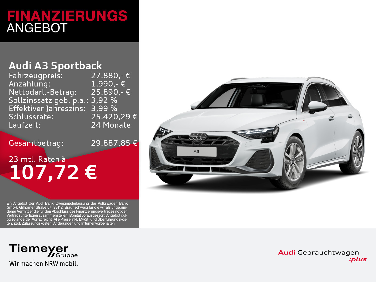 Audi A3 Sportback 30 Audi A3 Sportback 30