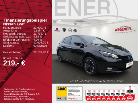 Ansicht 2 - Gebrauchtwagen Fahrzeug, Modell Leaf der Marke Nissan von Verkäufer Autohaus Wegener GmbH - Filiale Ludwigsfelde