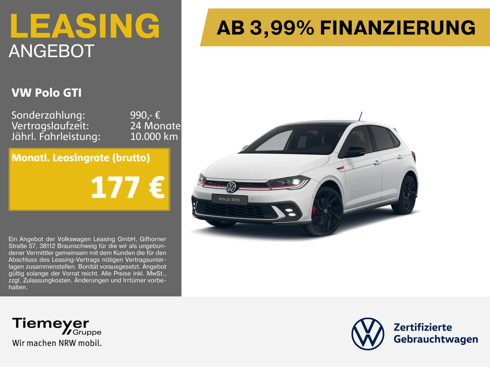 Volkswagen Polo GTI BLACKSTYLE