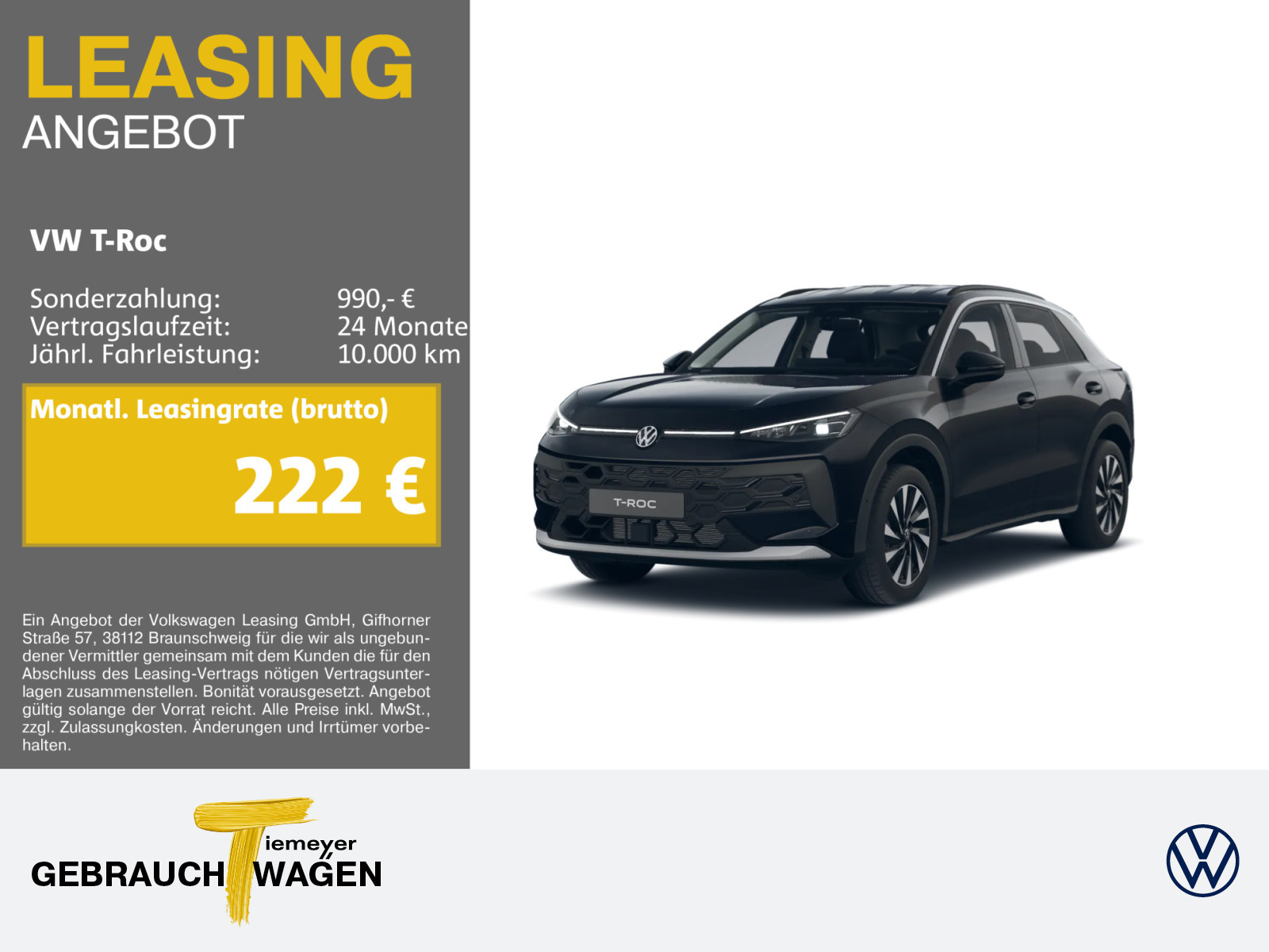 Volkswagen T-Roc 1.5 eTSI Volkswagen T-Roc 1.5 eTSI