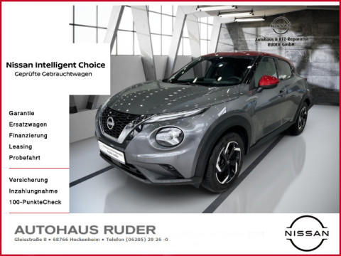 Automodell: Juke in der Farbe rot