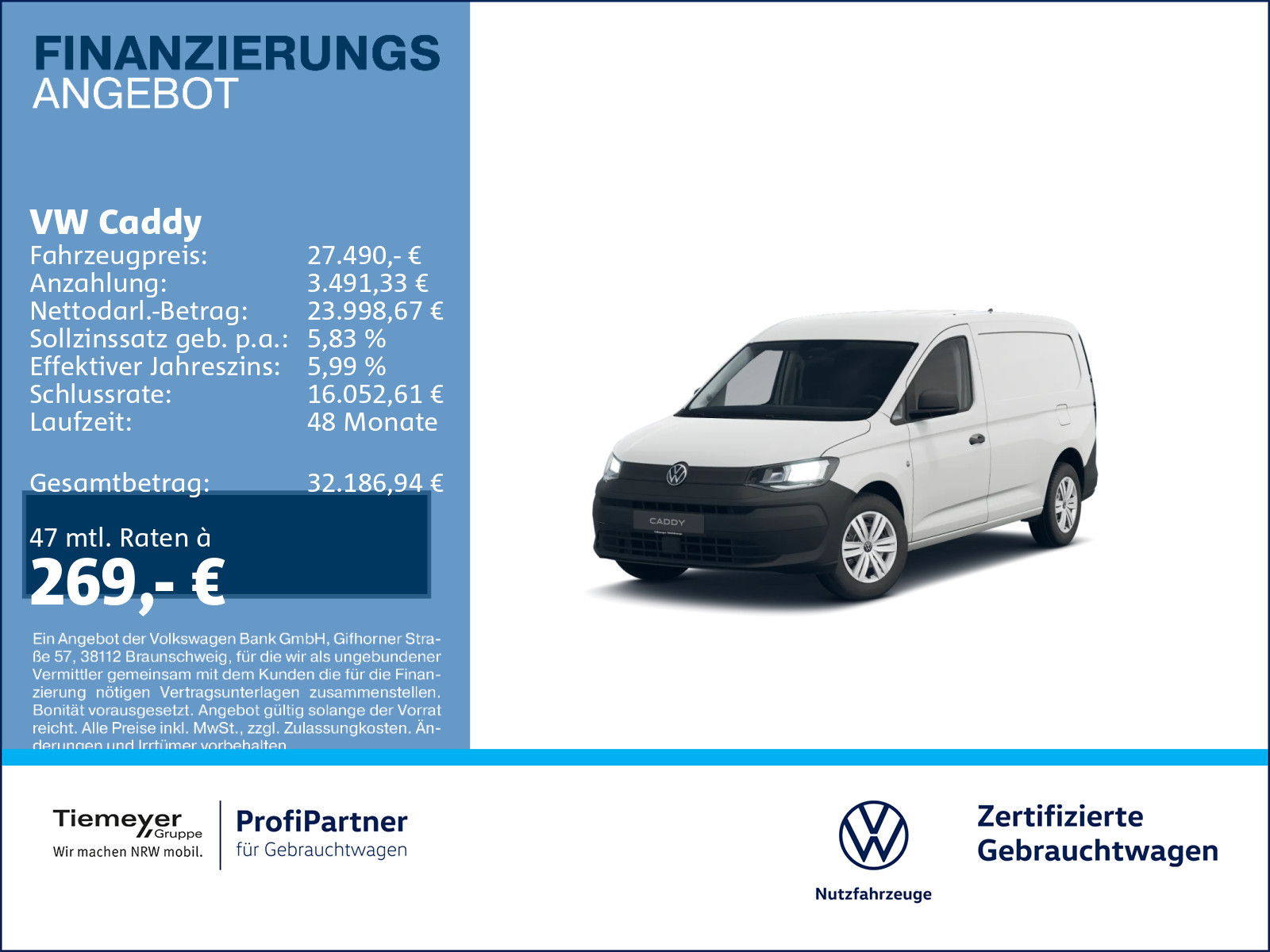 Volkswagen Caddy Cargo 2.0 Volkswagen Caddy Cargo 2.0