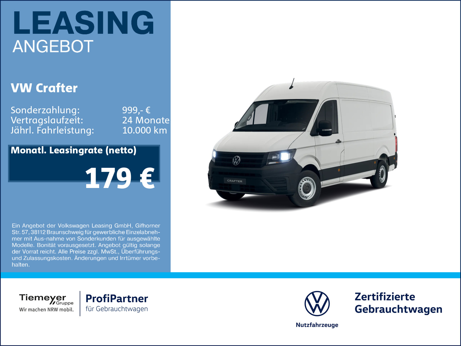 Volkswagen Crafter 35 Kasten Volkswagen Crafter 35 Kasten
