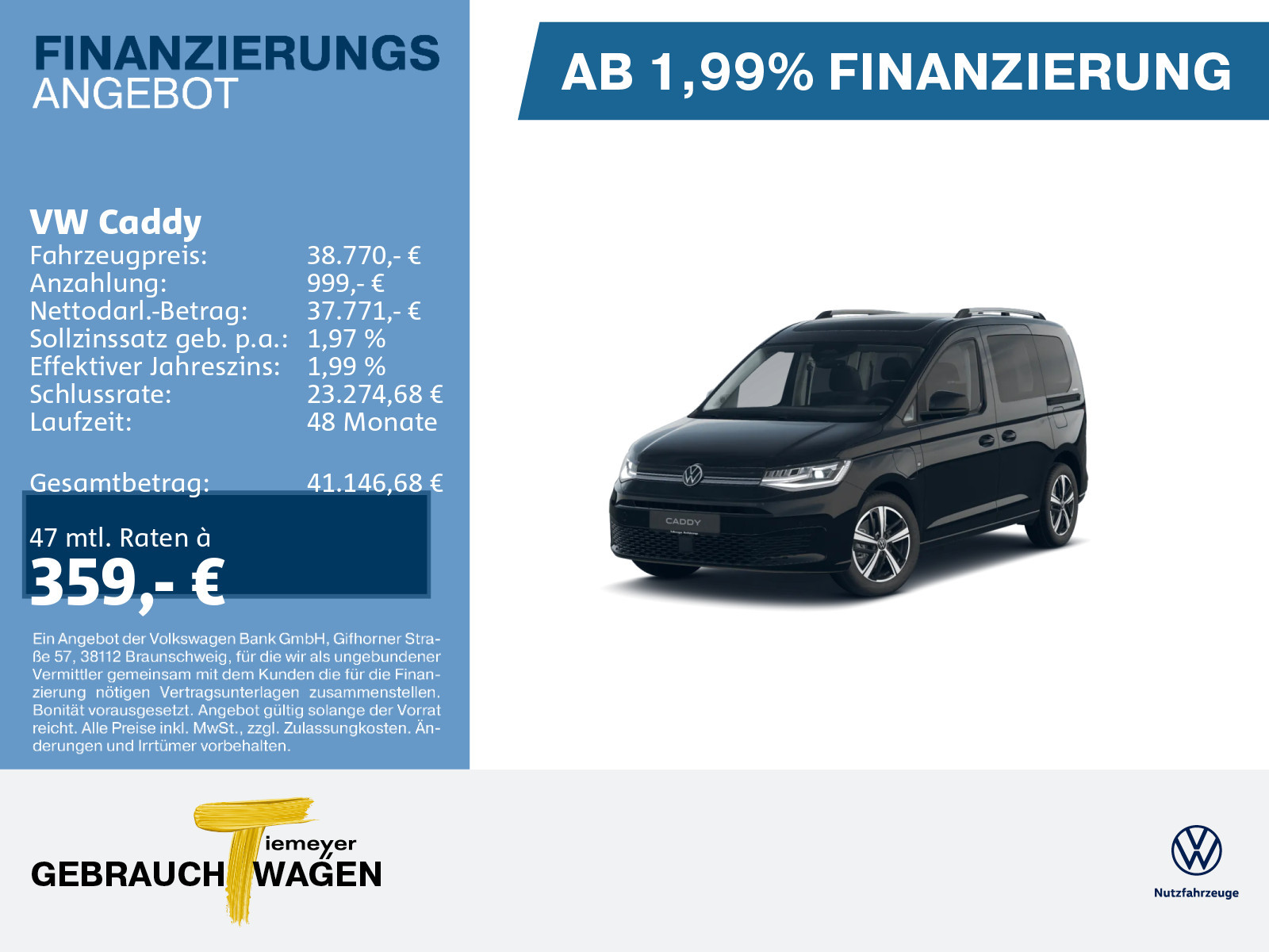 Volkswagen Caddy HYBRID ENERGY