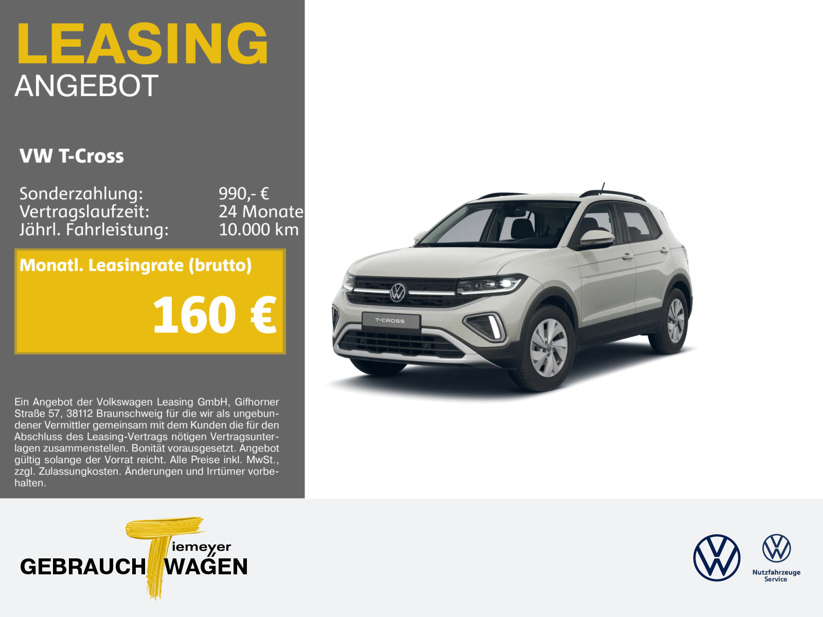 Volkswagen T-Cross 1.0 TSI Volkswagen T-Cross 1.0 TSI
