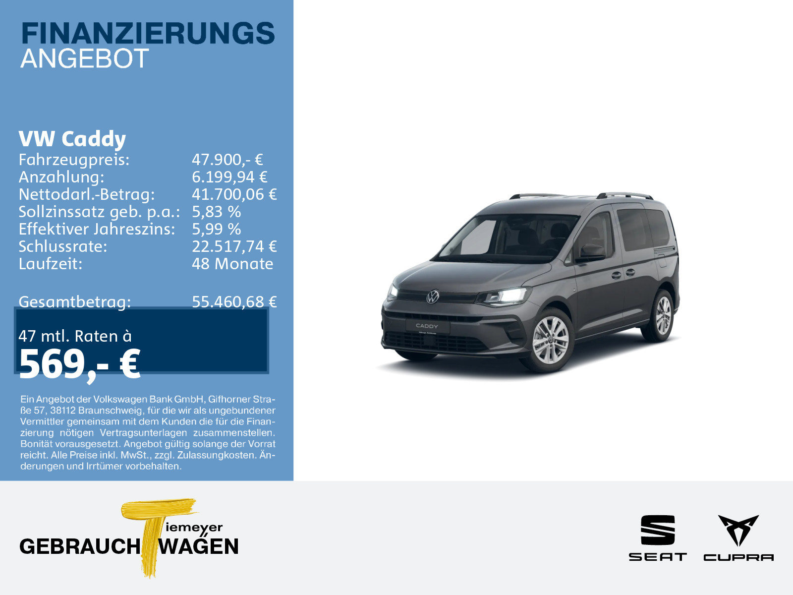 Volkswagen Caddy 2.0 TDI