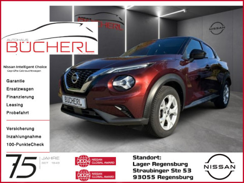 Automodell: Juke in der Farbe rot