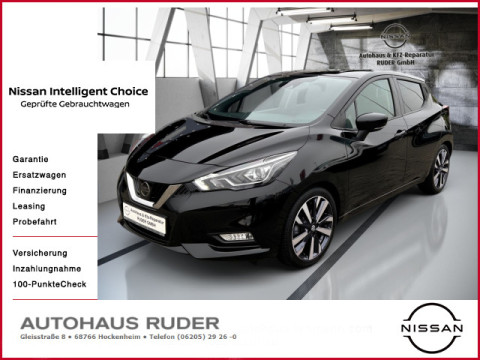 Automodell: Micra in der Farbe schwarz