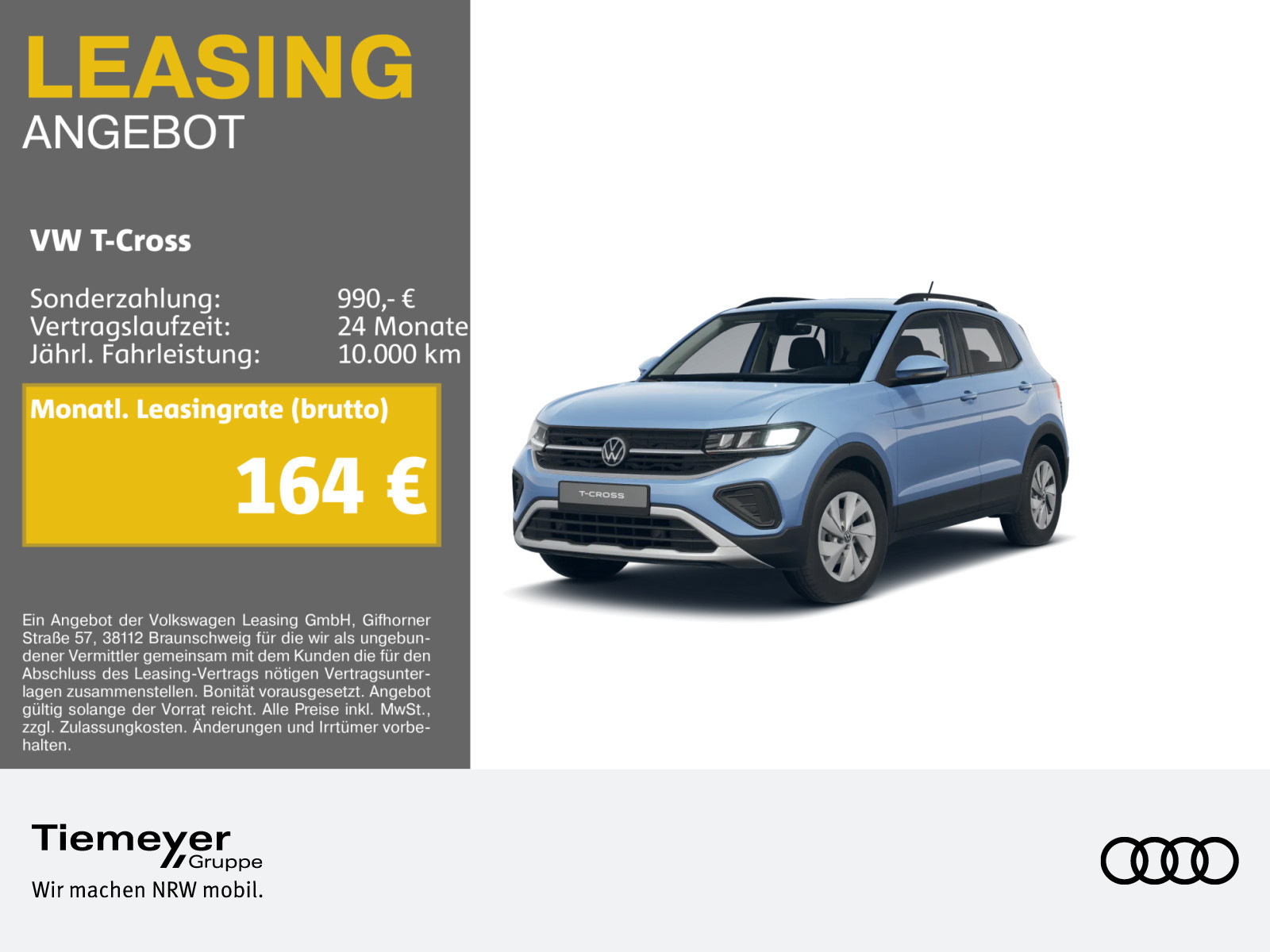 Volkswagen T-Cross 1.0 TSI Volkswagen T-Cross 1.0 TSI
