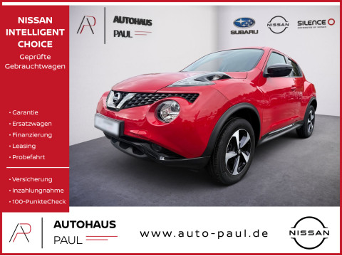 Automodell: Juke in der Farbe rot