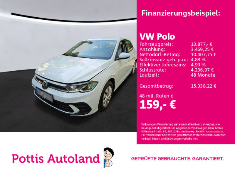 Bild 0: Volkswagen Polo 1.0 MPI LIFE PDC SITZHZG KLIMA LED