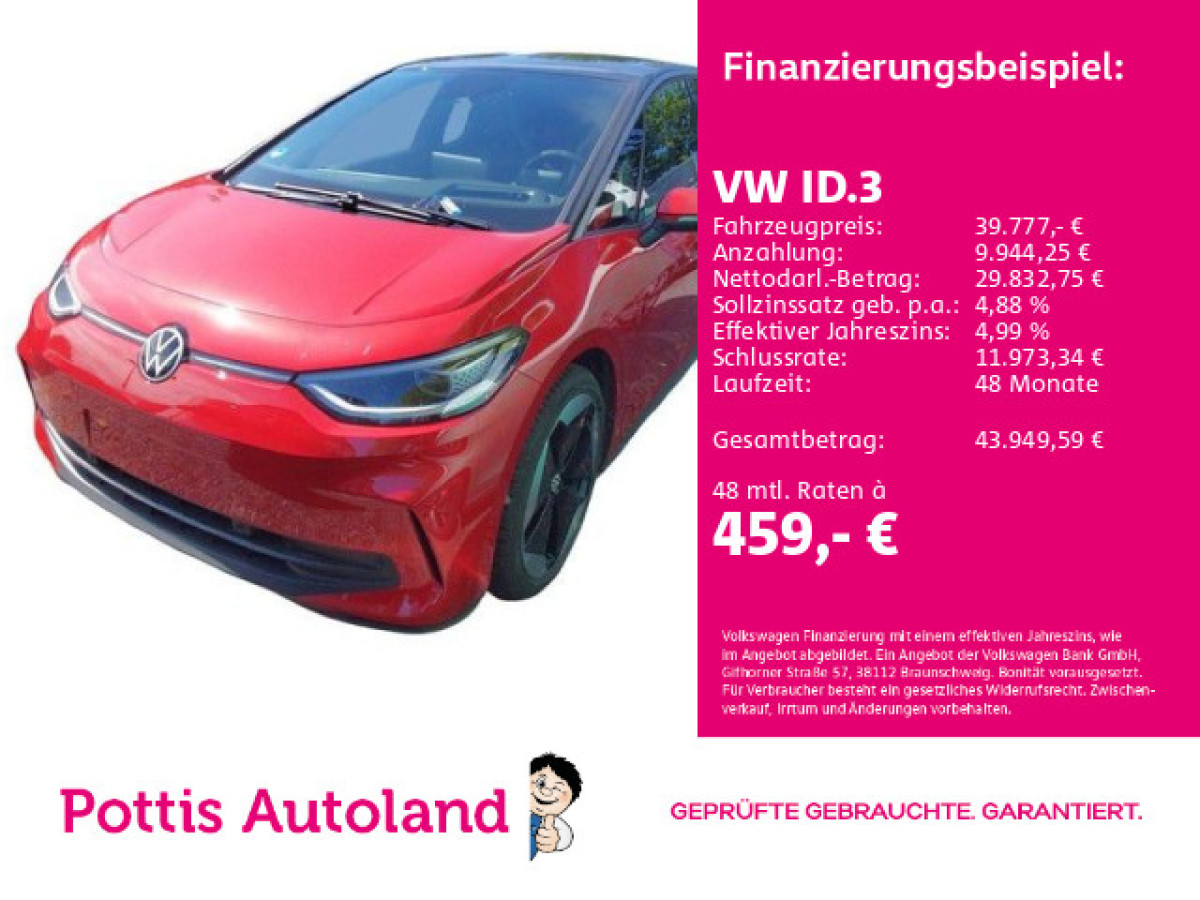 Thumb 0: Volkswagen ID.3 PRO S ENERGY IQ.LIGHT NAVI KAMERA