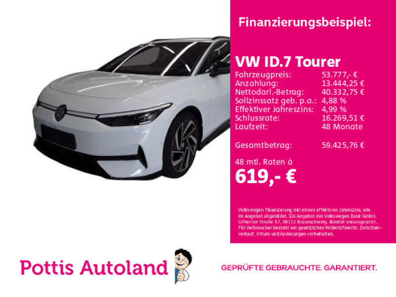 Bild 0: Volkswagen ID.7 Tourer PRO S AHK IQ.LIGHT NAVI KAMERA