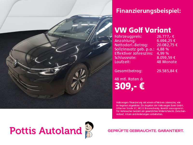 Bild 0: Volkswagen Golf Variant 1.5 eTSI DSG GOAL AHK KAMERA NAVI LED