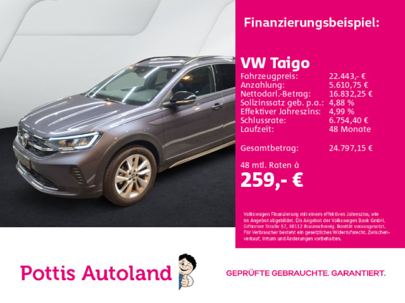 Bild 0: Volkswagen Taigo 1.0 TSI DSG ENERGY NAVI KAMERA SITZHZG PDC