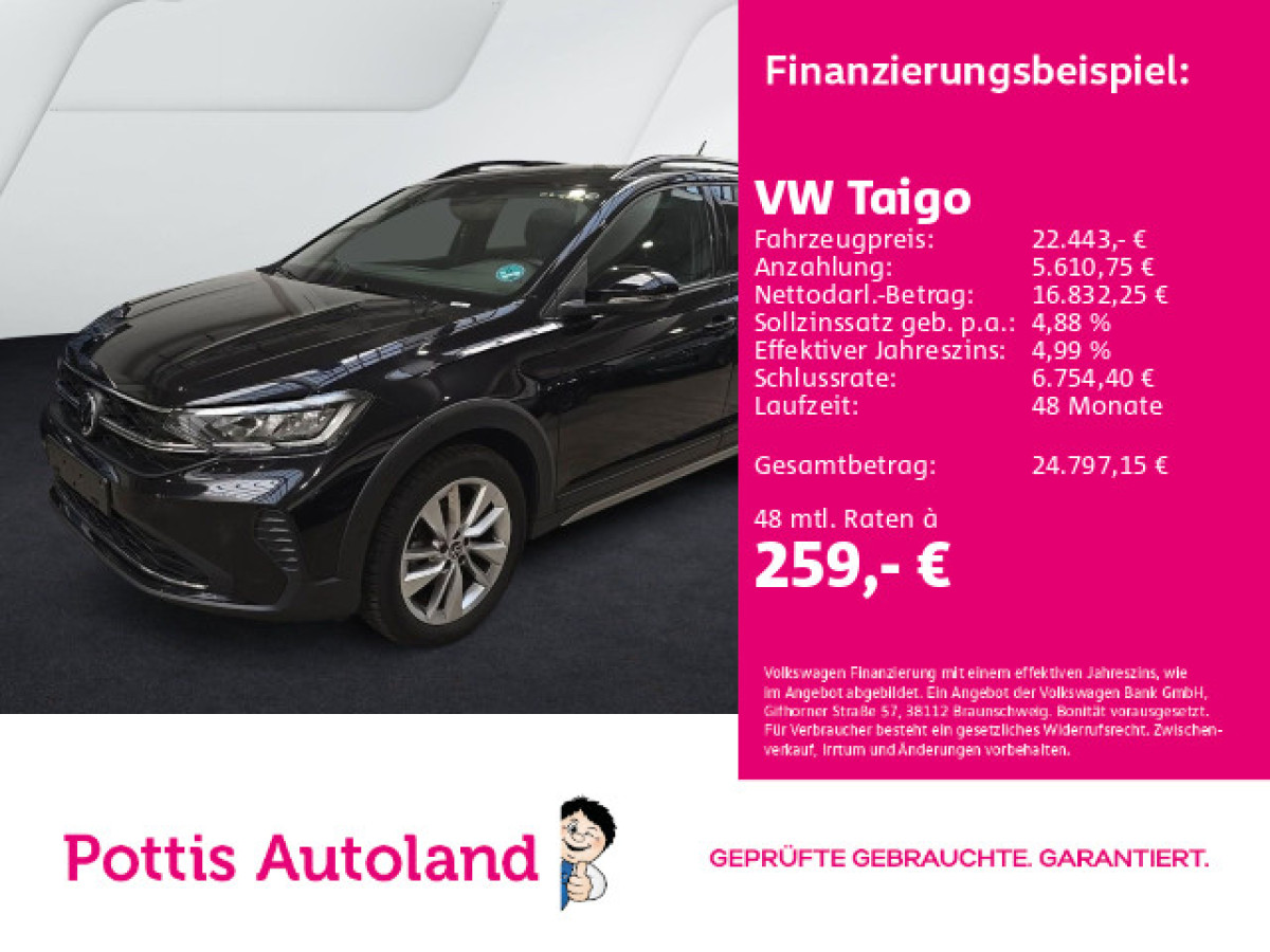 Thumb 0: Volkswagen Taigo 1.0 TSI DSG ENERGY NAVI KAMERA SITZHZG LED