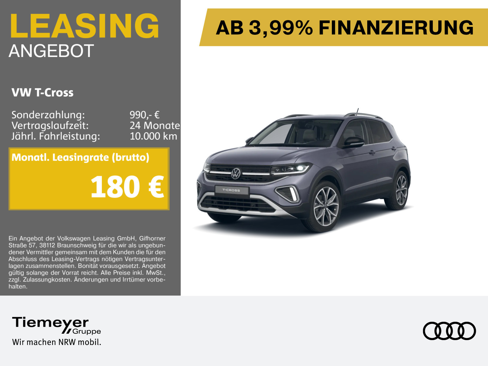 Volkswagen T-Cross 1.0 TSI Volkswagen T-Cross 1.0 TSI