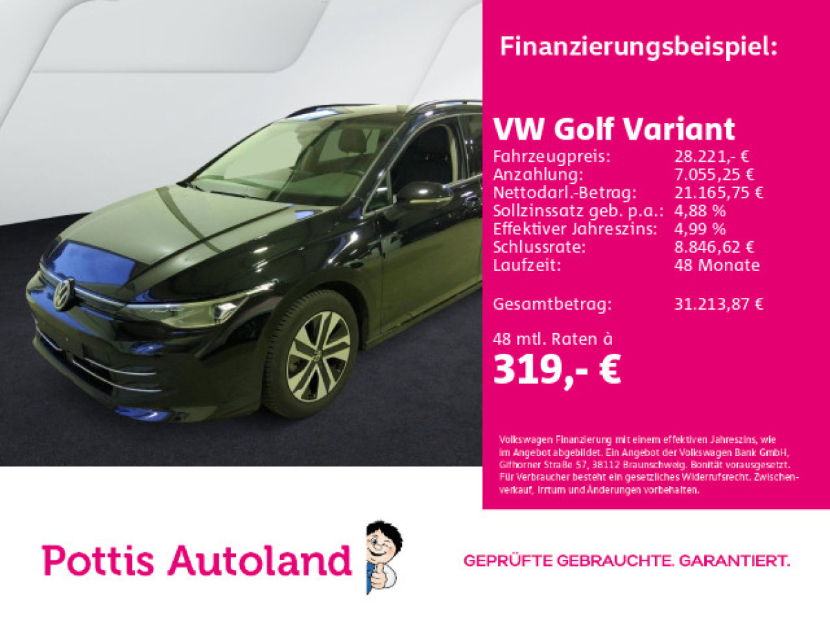 Thumb 0: Volkswagen Golf Variant 1.5 eTSI DSG ENERGY AHK NAVI KAMERA LED+