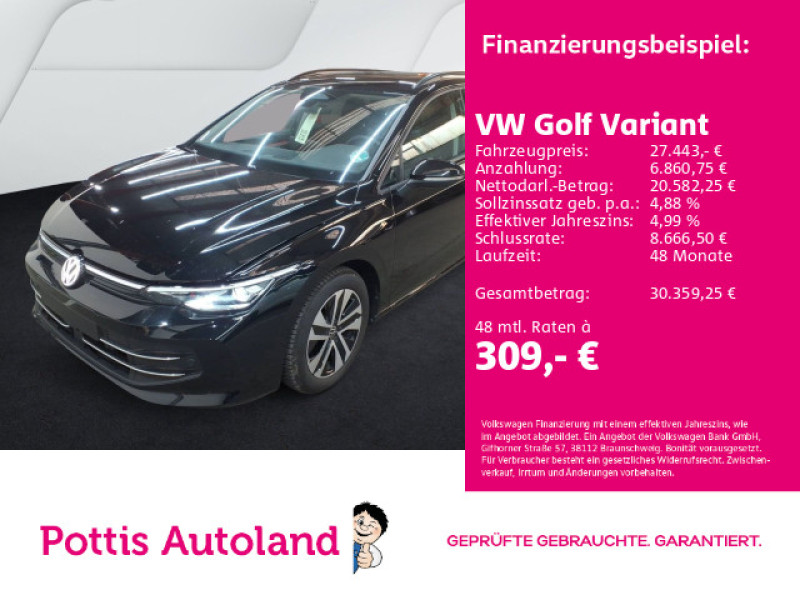 Bild 0: Volkswagen Golf Variant 1.5 eTSI DSG ENERGY NAVI AHK KAMERA LED+