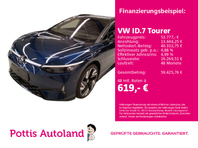 Bild 0: Volkswagen ID.7 Tourer 4M GTX AHK NAVI IQ.LIGHT KAMERA DCC