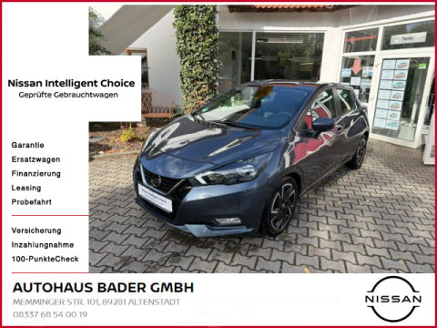 Automodell: Micra in der Farbe grau