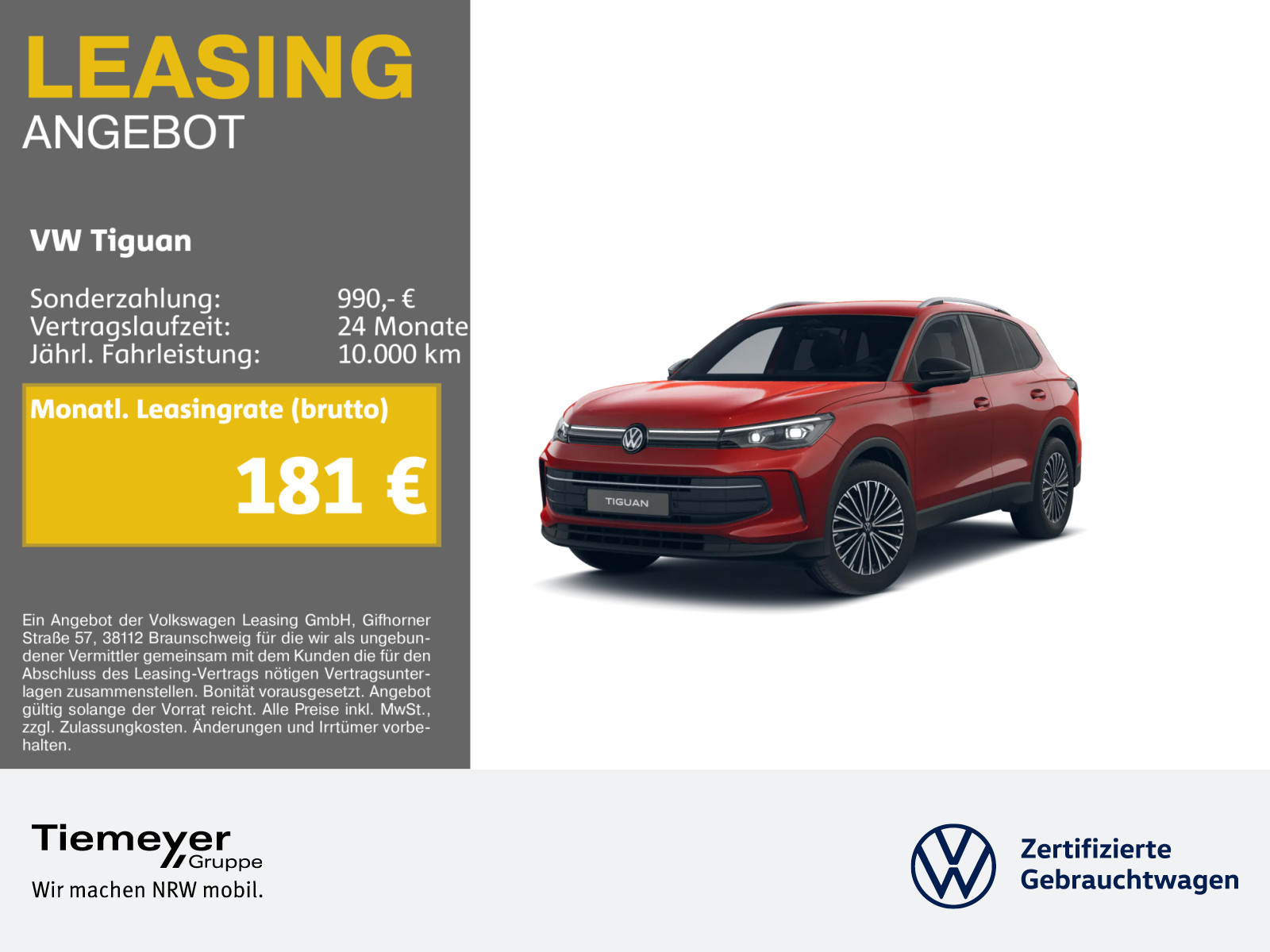 Volkswagen Tiguan 1.5 eTSI Volkswagen Tiguan 1.5 eTSI