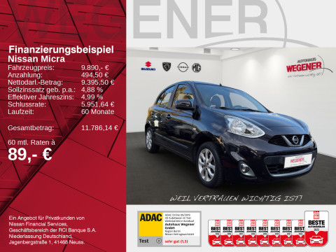 Ansicht 2 - Gebrauchtwagen Fahrzeug, Modell Micra der Marke Nissan von Verkäufer Autohaus Wegener Berlin GmbH - Filiale Britz