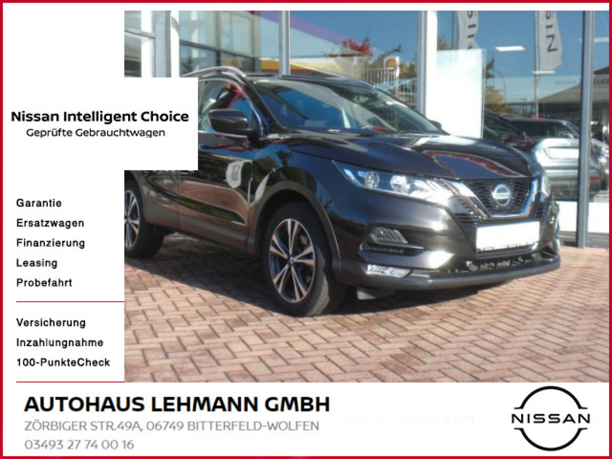 Ansicht 1 - Gebrauchtwagen Fahrzeug, Modell Qashqai der Marke Nissan von Verkäufer Autohaus Lehmann GmbH