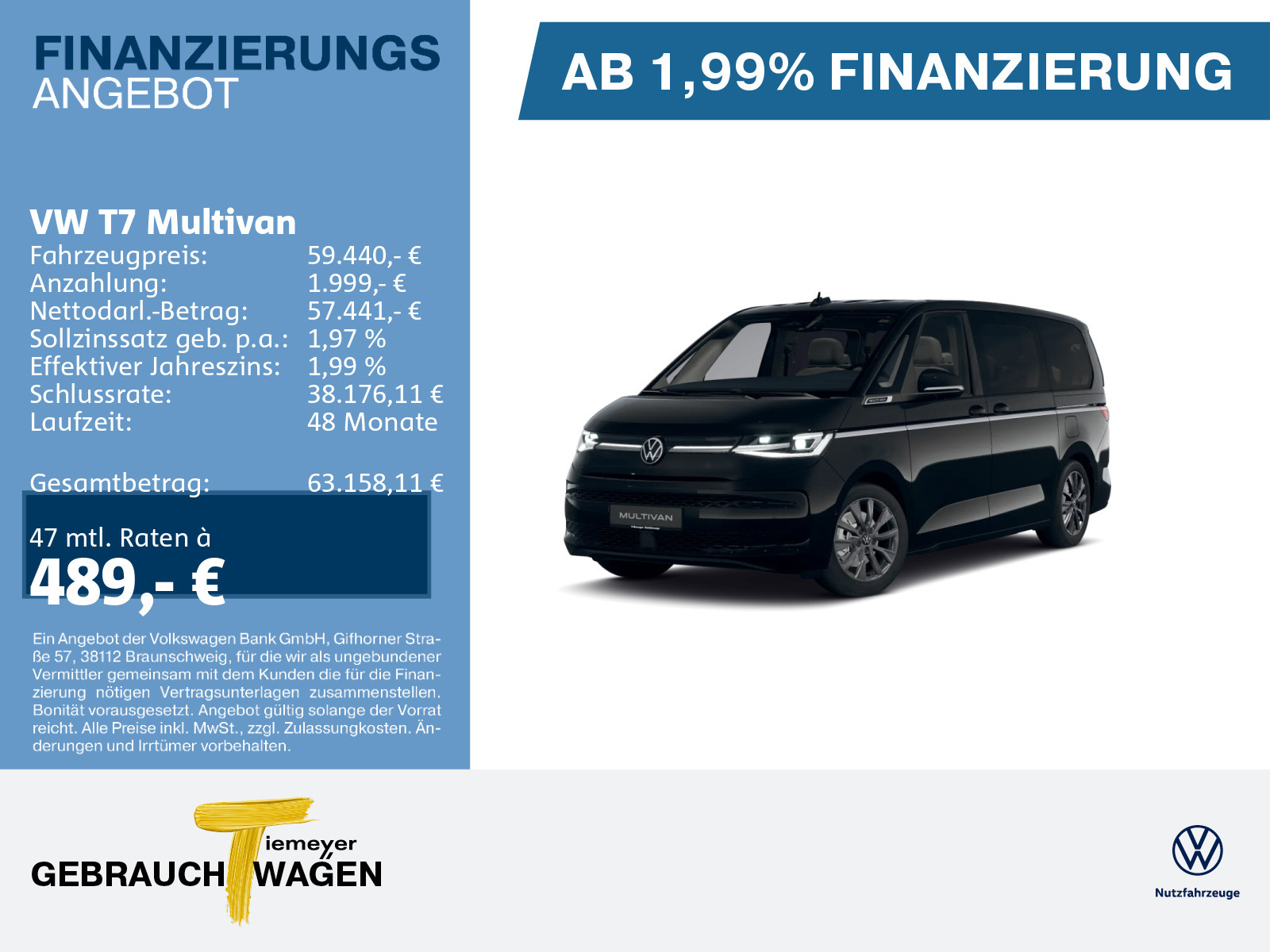 Volkswagen T7 Multivan HYBRID