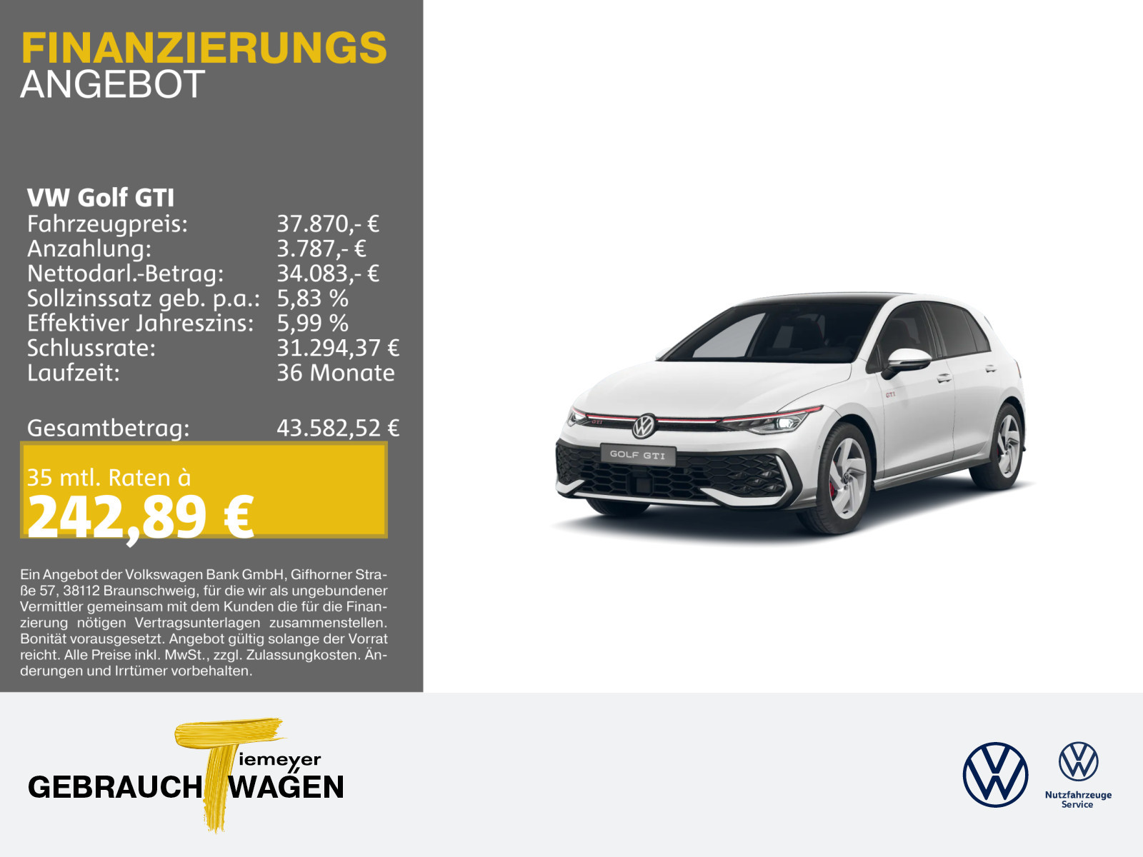 Volkswagen Golf GTI DSG
